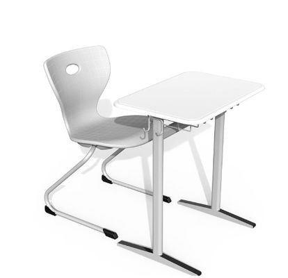 Escritorio de acero moderno del estudio de la tabla de la escuela del escritorio de los muebles de la sala de clase del metal y del niño de la silla