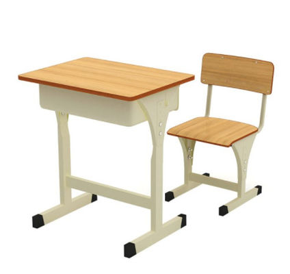 Tabla de acero del estudio de los muebles de los muebles de escuela de Desk And Chair del estudiante de la sala de clase con el cajón