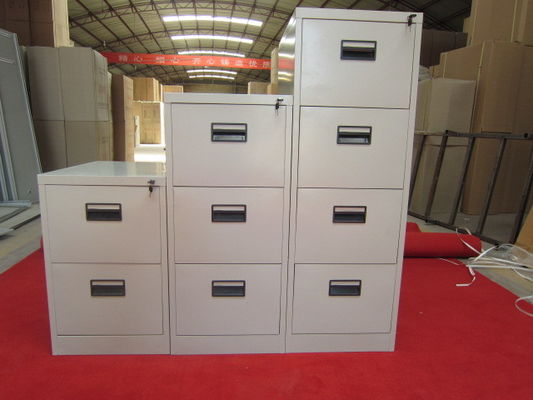 Listones ajustables de la suspensión 2/3/4 cabinete de archivo de acero vertical del cajón