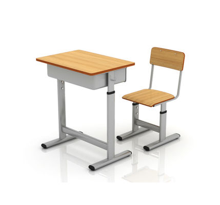 Tabla y silla de acero del estudio para la silla del metal de la sala de clase de los estudiantes con muebles de escuela del escritorio