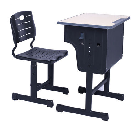Escritorios ajustables y escritorios de acero de los muebles de escuela de la tabla secundaria del metal de los muebles del acero de la sala de clase de la silla
