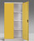 Cabinete de archivo de acero de alta calidad de la oficina del amarillo de los muebles de oficinas de la puerta de la venta caliente 1