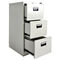 Alto cabinete de archivo cara del metal de 3 cajones para los documentos A4/A5
