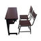 Sistema plegable de la silla de tabla de la escuela, tabla de escritorio de madera de la sala de clase y sistema de la silla