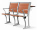 Escritorios y sillas de acero, tabla impermeable del estudio de la sala de clase del estudio para los estudiantes universitarios