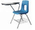 Silla de escritorio de la escuela secundaria de los azules marinos combinada, silla de tabla anti del estudiante de la corrosión