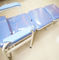 Metal la silla plegable de acero de las ventas de los muebles de la recepción de la oficina de la clínica del hospital
