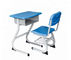 Tabla y silla del estudio del escritorio del metal del niño de los muebles de escuela solas y del hierro de la silla para los niños
