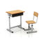 Tabla y silla de acero del estudio para la silla del metal de la sala de clase de los estudiantes con muebles de escuela del escritorio