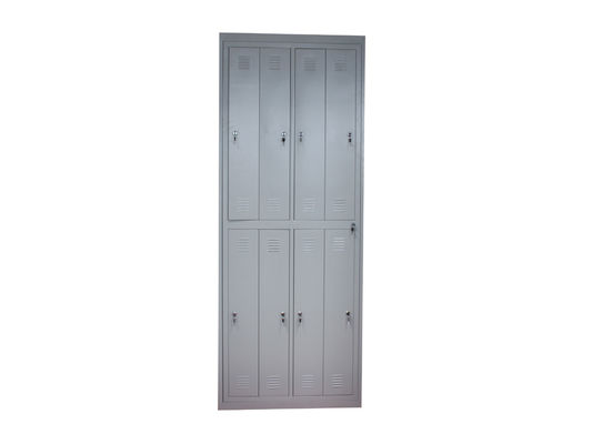 Prenda impermeable de ocho de la puerta del armario del metal armarios de la oficina para el material rígido del personal