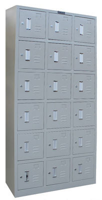 18 armarios de la oficina del metal del almacenamiento de la puerta para servicio del OEM de la oficina/de la escuela/del gimnasio