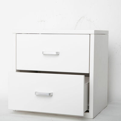 Gabinete de fichero del metal blanco de Mini Two Drawers RAL para la tabla superior