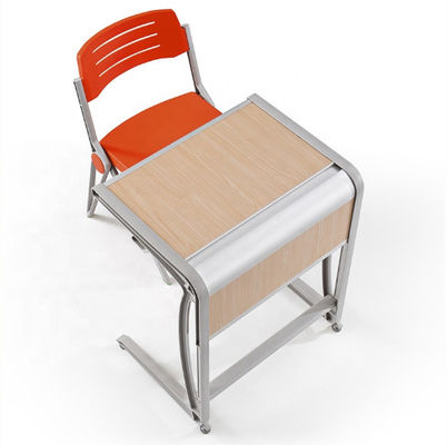 Sistema de alta calidad usado ajustable de la sala de clase de la escuela secundaria de los muebles de escuela de la tabla del escritorio de solo Seat de la balanza de la sala de clase solo