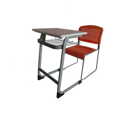 Solo escritorio de escritorio de madera del estudio del niño de la estructura de Seat KD y muebles de la sala de clase de la escuela de la silla