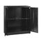 Gabinete plegable ajustable negro del arte gabinete de acero de la despensa de 0,5 - de 1.0M M