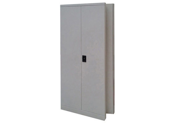 Armarios de acero de los gabinetes de la puerta del metal abierto de los muebles de oficinas de 180 grados, estructura de acero del gabinete KD de la despensa del almacenamiento