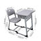 La tabla y la silla del estudio fijaron los muebles de escuela de acero de 760*650*450m m